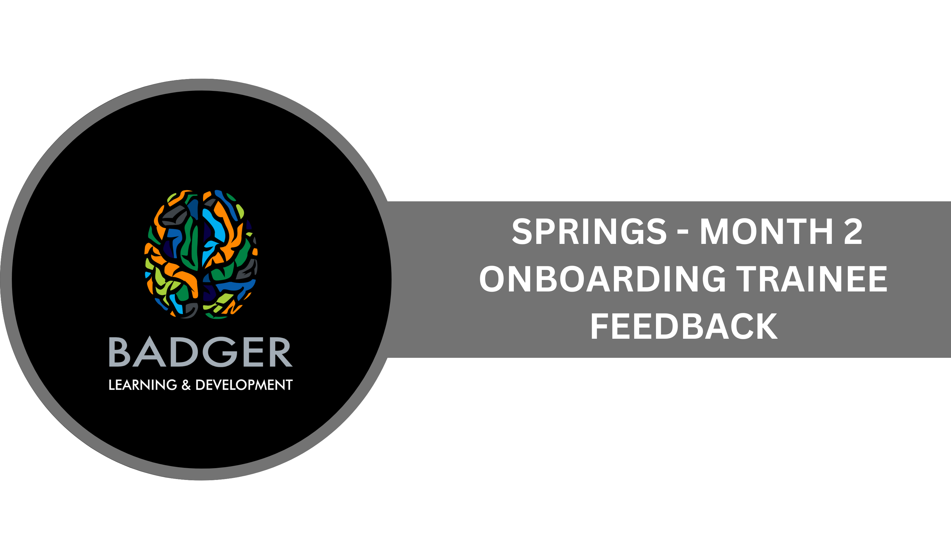 SPRINGS - MONTH 2 ONBOARDING TRAINEE FEEDBACK