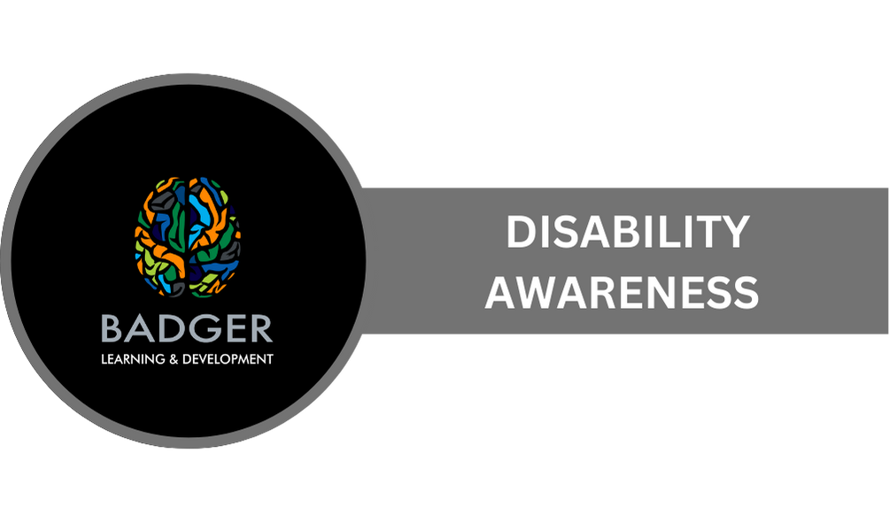 BADGER INDUCTION - PEOPLES DEPARTMENT - Disability Awareness