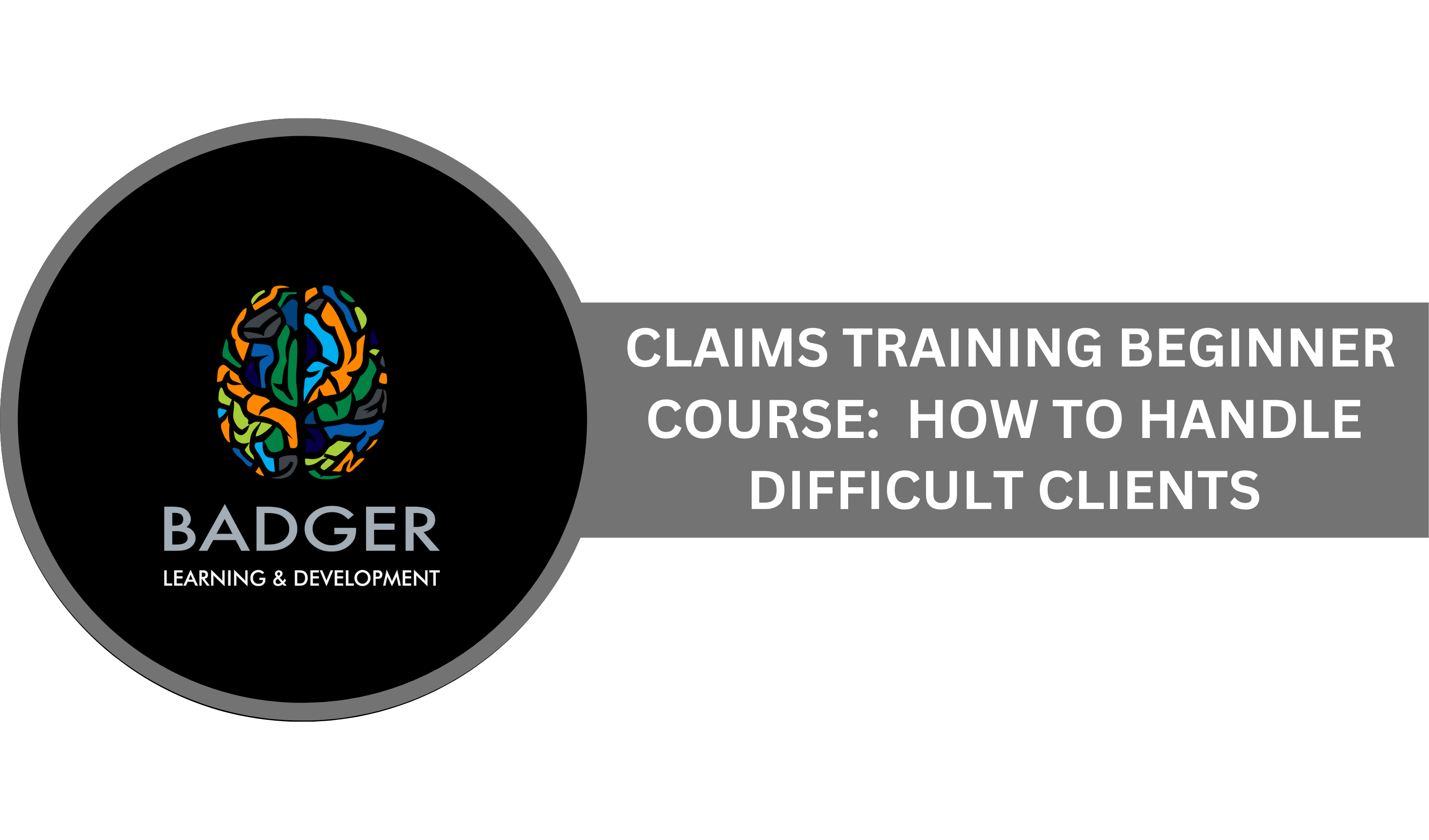 CLAIMS TRAINING BEGINNING COURSE - HOW TO HANDLE DIFFICULT CLIENTS