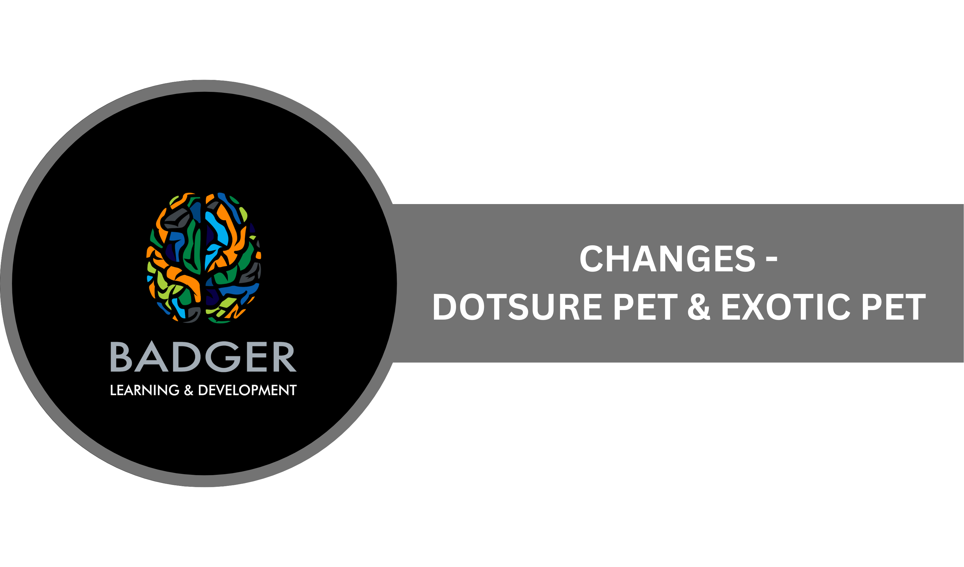 CHANGES - PET & PET EXOTIC - November 2025