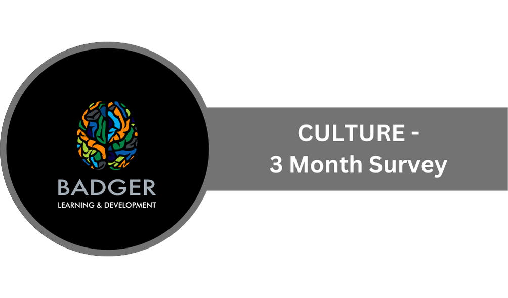 CULTURE - 3 Month Survey