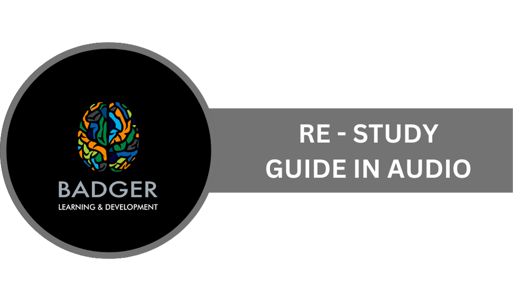 RE - Study Guide in Audio 