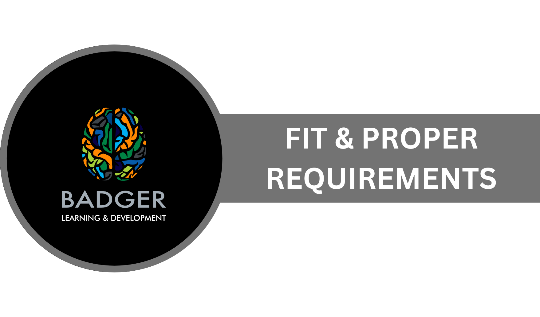 BADGER INDUCTION - COMPLIANCE - Fit & Proper Requirements